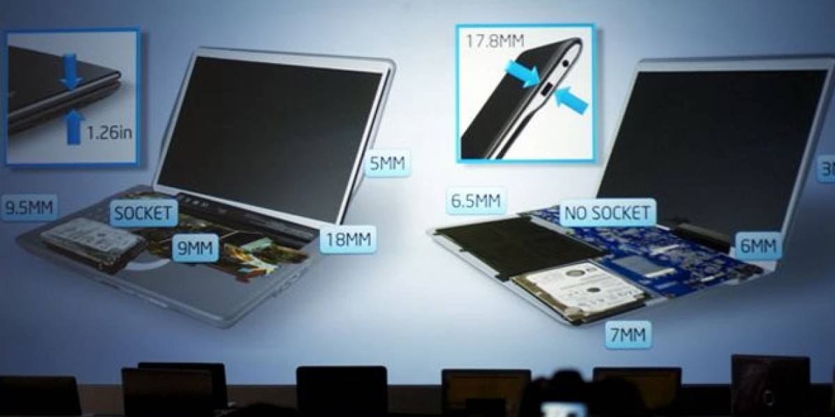 CES 2012: Para Intel, una futura Macbook Air podría ser 66% más delgada