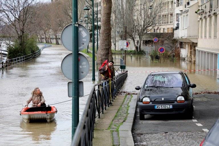 Inundaciones en París