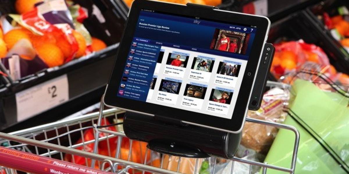 Supermercado británico integra iPads a sus carritos