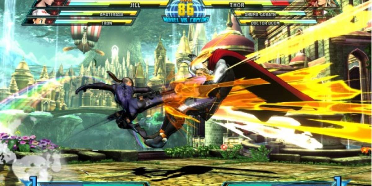 Así pelea Jill Valentine en Marvel vs. Capcom 3