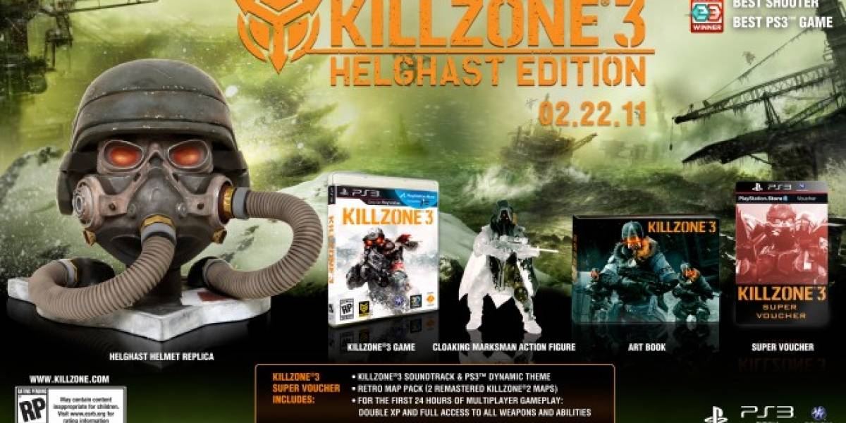 Video del desempaque de Killzone 3 Edición Helghast