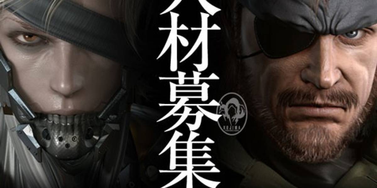 Kojima Productions ya busca desarrolladores para el próximo Metal Gear