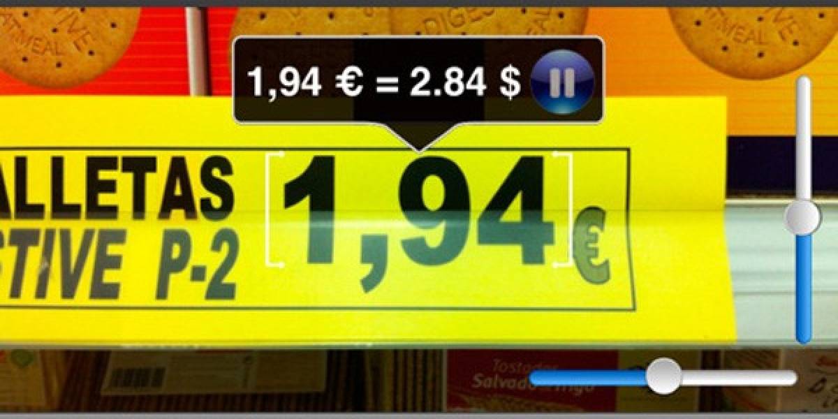 La Caixa lanza convertidor de divisas fotográfico para iPhone