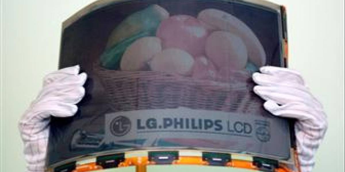 LG.Philips presenta papel electrónico tamaño A4