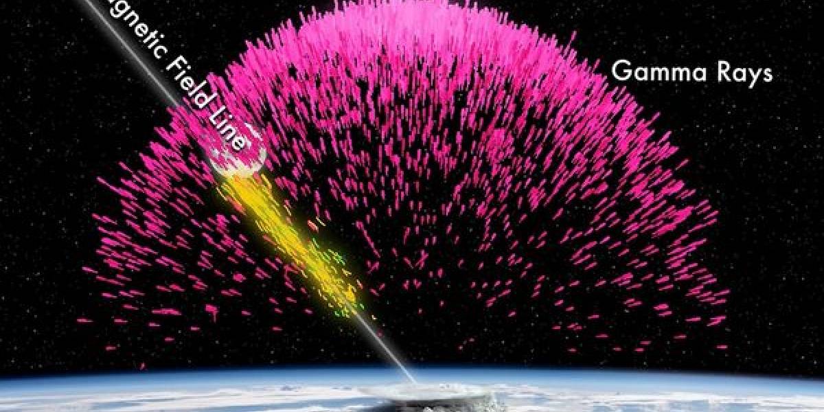 Descubren que las tormentas producen antimateria