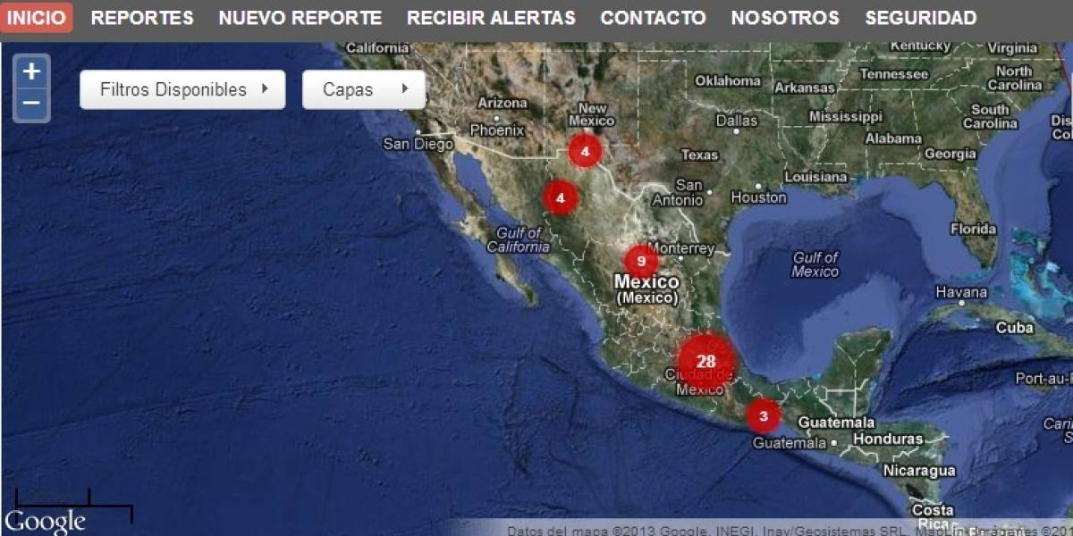 Mapa colaborativo rastrea ataques contra periodistas, blogueros y usuarios de redes sociales en México