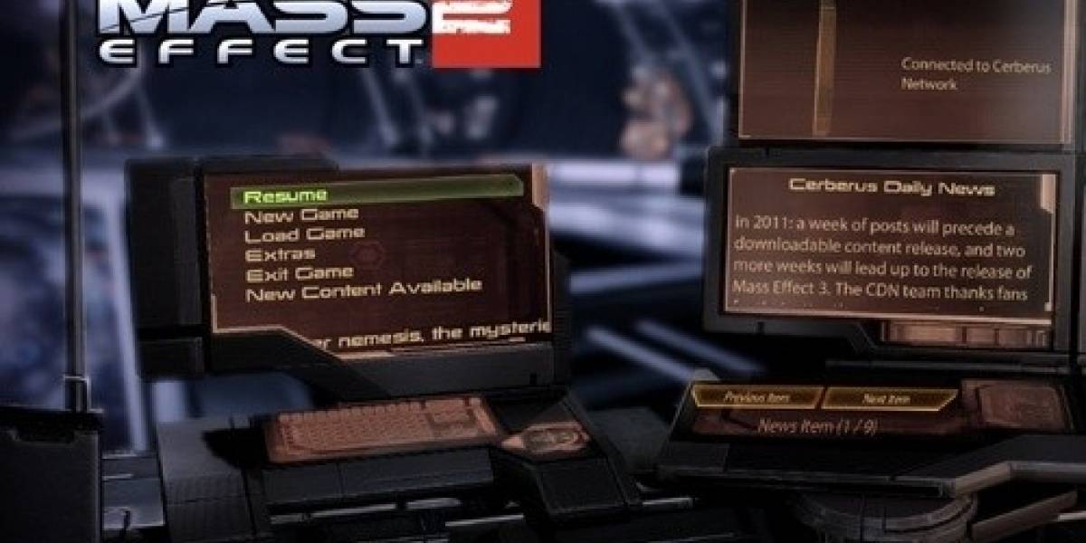 Bioware confirma nuevo DLC para Mass Effect 2