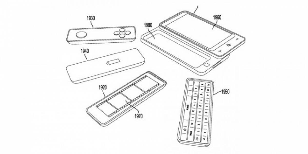Nueva patente de Microsoft muestra un smartphone modular para el futuro