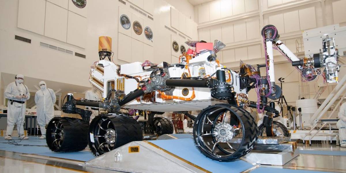 Realizan la primera prueba del sistema de despliegue tipo comando del rover Curiosity