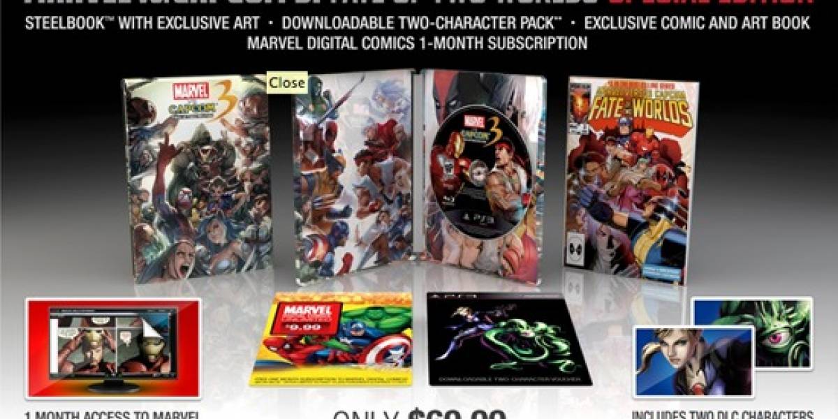 Edición especial de Marvel vs. Capcom 3