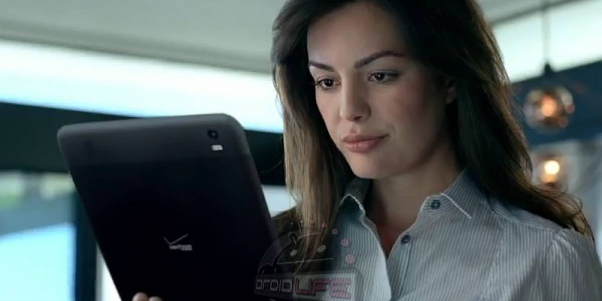 Misteriosa tableta aparece en nuevo comercial de Verizon