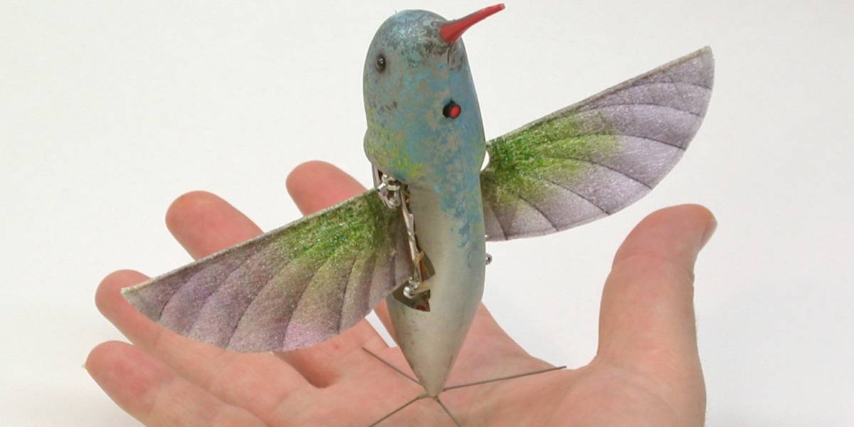 AeroVironment completa el desarrollo de Nano Hummingbird, el robot colibrí