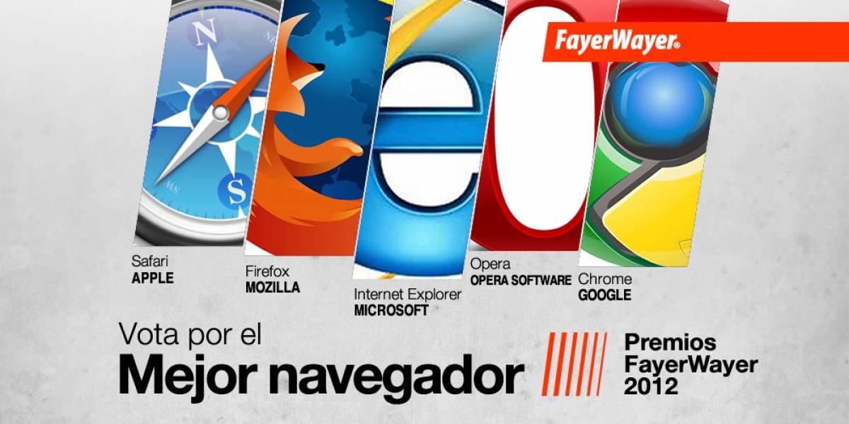 Pila de Oro: Vota por el Mejor Navegador del 2012