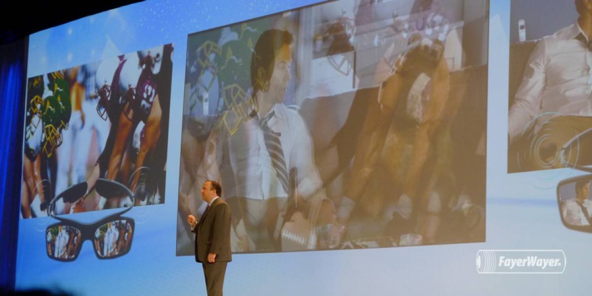 CES 2013: Samsung vuelve a anunciar su TV de 55 pulgadas, ahora con gafas especiales