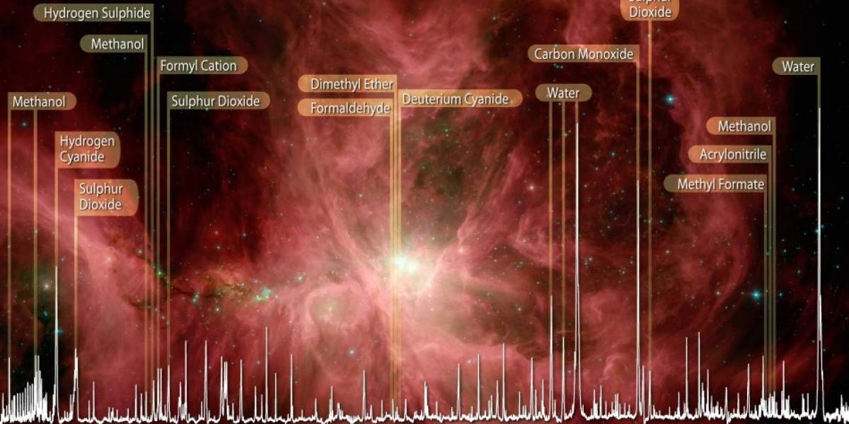 Nebulosa de Orión tiene todos los ingredientes de la vida