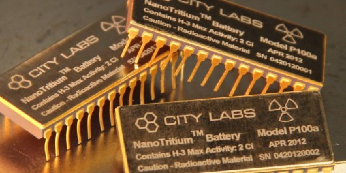 Ya se pueden comprar baterías betavoltaicas con carga para 20 años