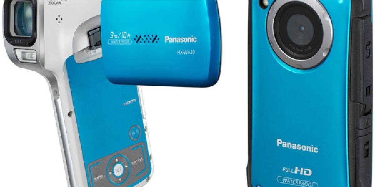 Panasonic presenta dos nuevas videocámaras compactas a prueba de agua y golpes