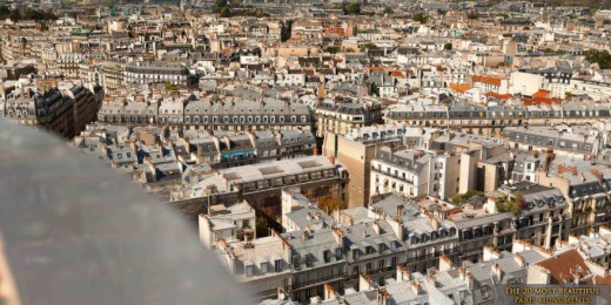 Fotógrafos crearon imagen de 26 gigapixeles de París