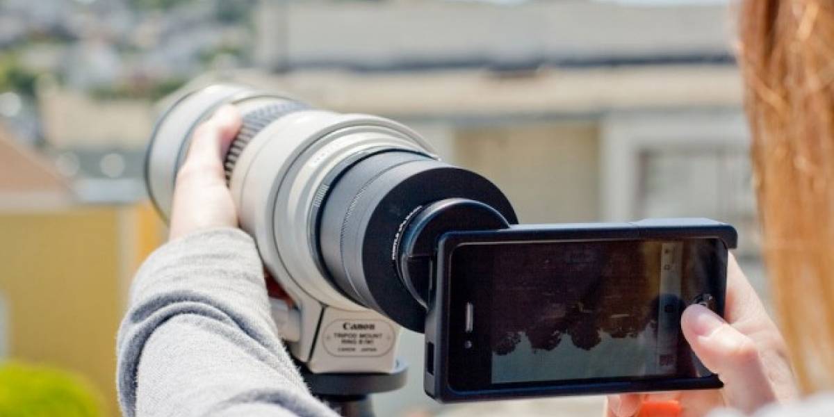 Convierte tu iPhone en una cámara reflex digital con esta carcasa Photojojo
