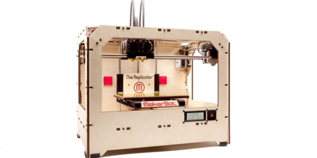 CES 2012: MakerBot lanza "Replicator", una impresora 3D para objetos medianos