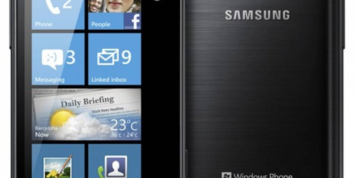 Samsung presenta el Omnia W con Windows Phone Mango