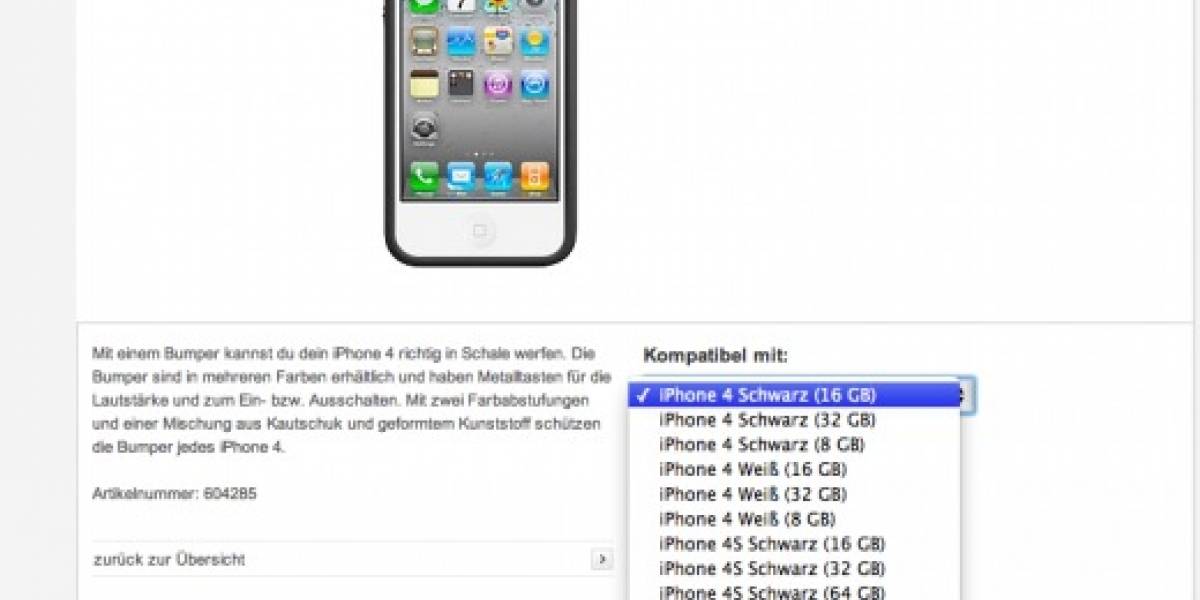 Vodafone Alemania confirma nuevo iPhone 4S