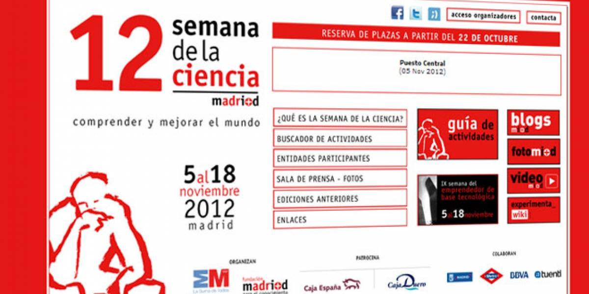 Hoy arranca la Semana de la Ciencia en Madrid: Conoce sus actividades