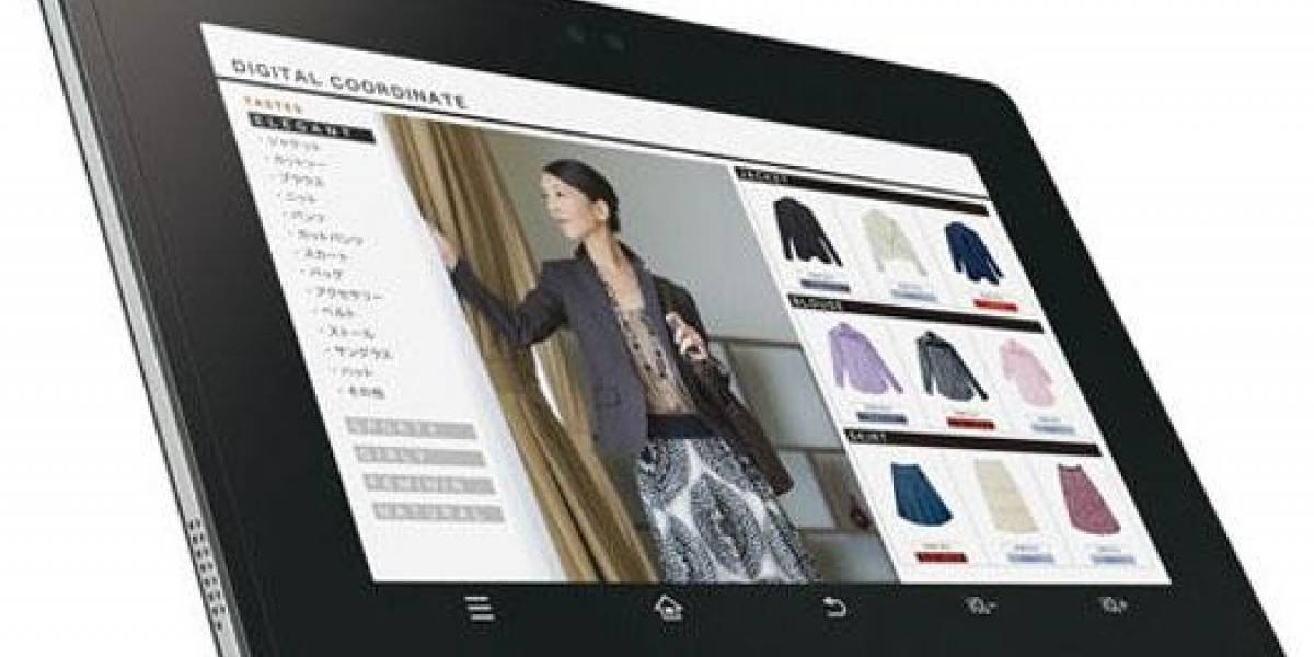Sharp lanzará en septiembre la RW-T107, un tablet Android con lector NFC incorporado