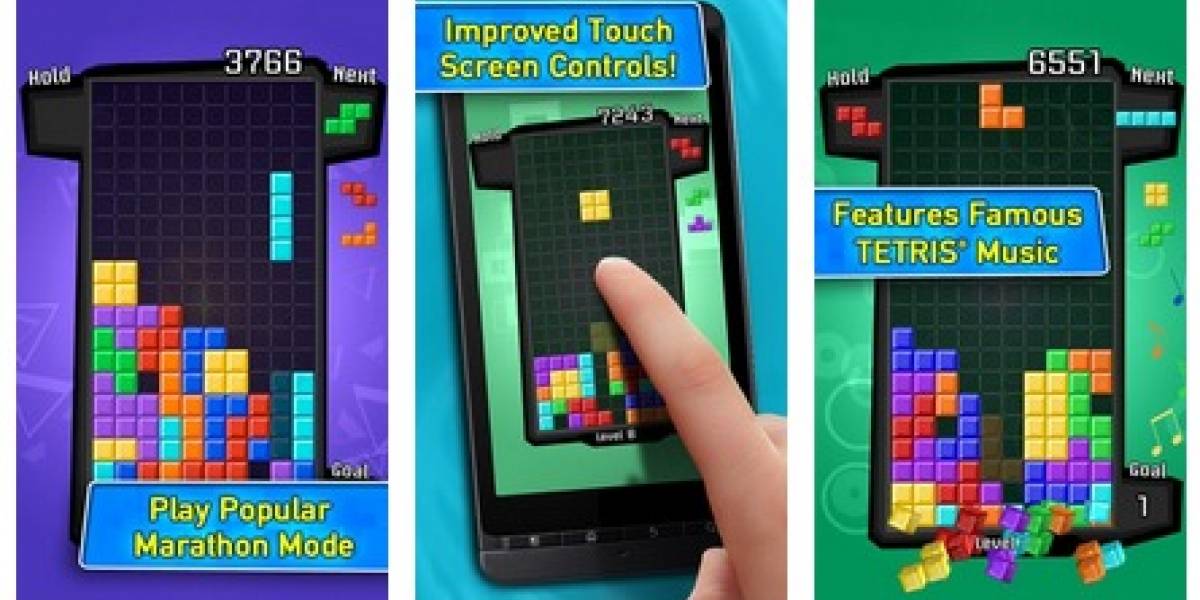 Aplicación gratuita de Tetris para Android ya está disponible para su descarga