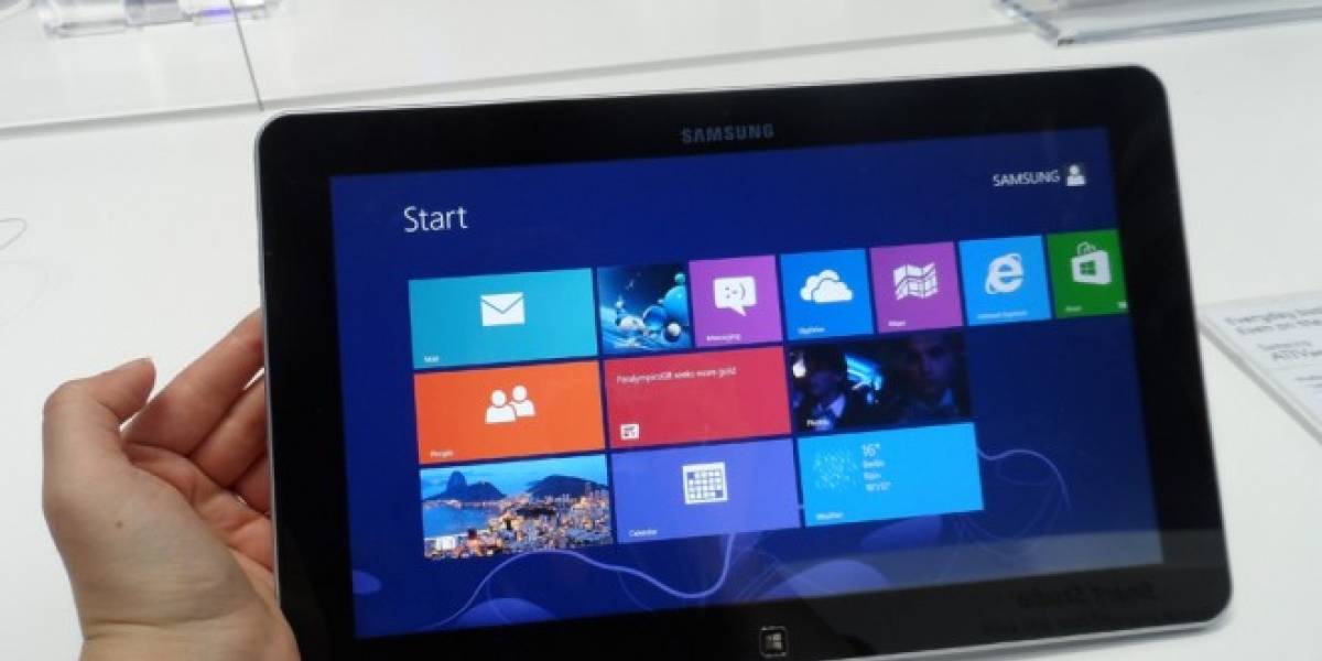 Samsung presenta los equipos que lanzará con Windows 8