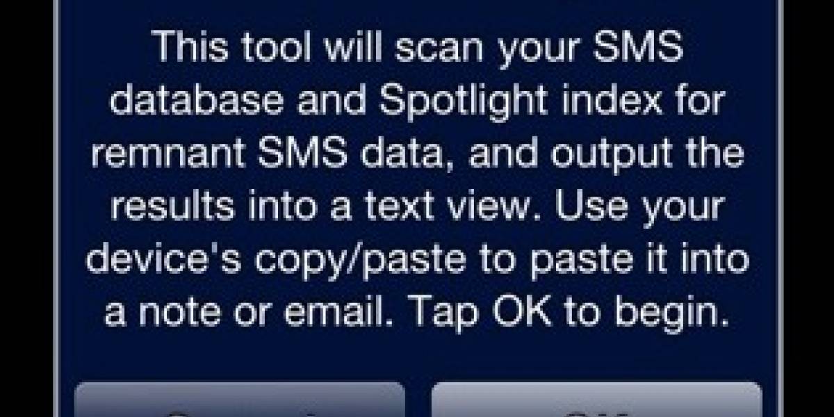 Undelete SMS recupera tus mensajes borrados