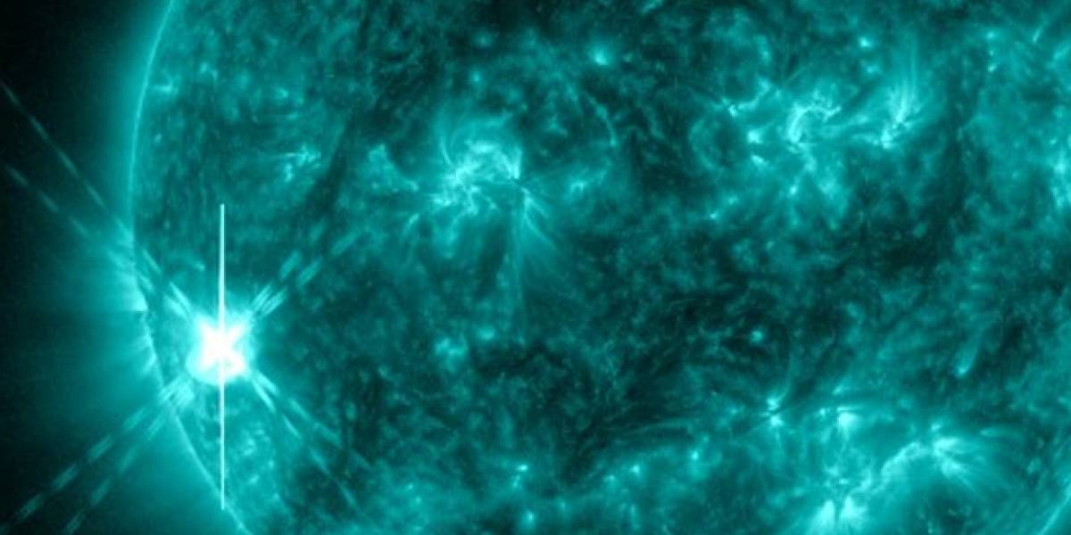 Gran erupción solar interrumpió brevemente comunicaciones por radio