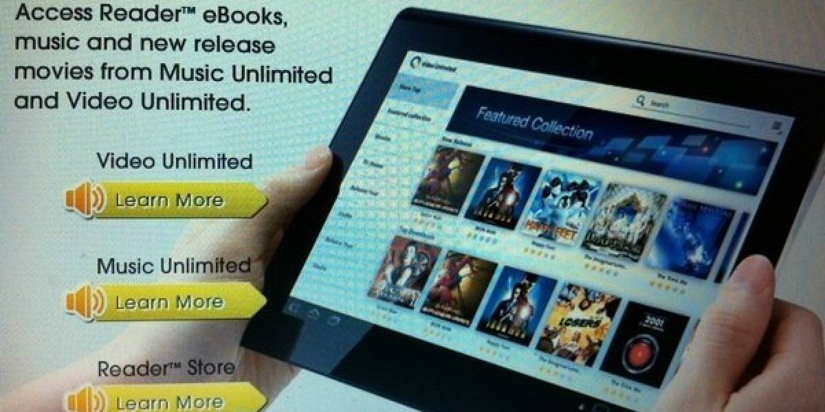 La tableta S1 de Sony se llamará Tablet S