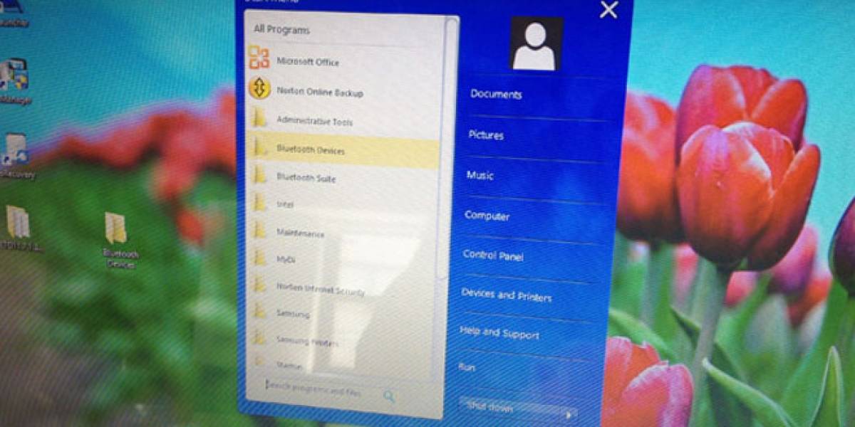 Samsung planea revivir el menú de inicio en Windows 8