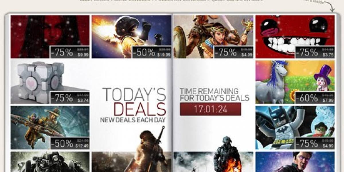 Arrancan las ofertas de Steam (preparen su cartera)