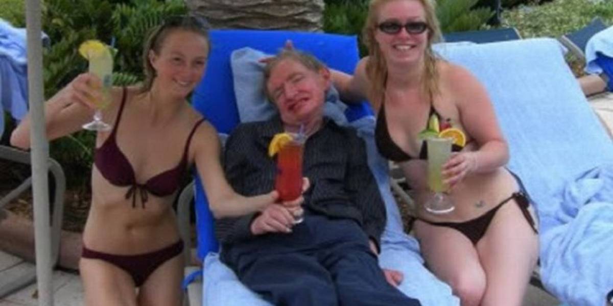 Lo único en el mundo que Stephen Hawking no logra comprender son las mujeres