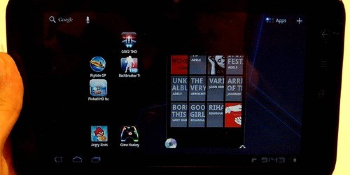 Se viene actualización a Honeycomb de la Dell Streak 7
