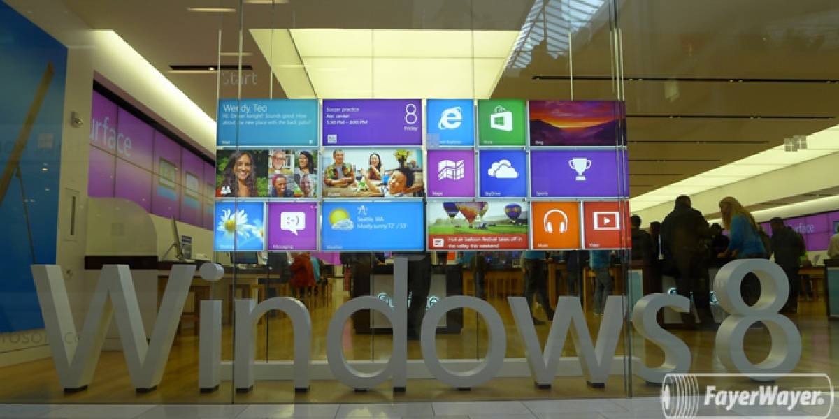Windows 8 tiene más de 35.000 aplicaciones en su tienda