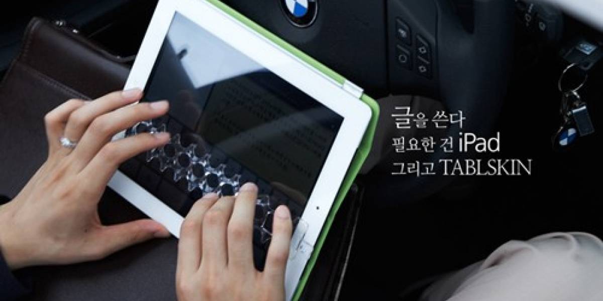 TABLSKIN 2 hará más facil teclear en la tableta