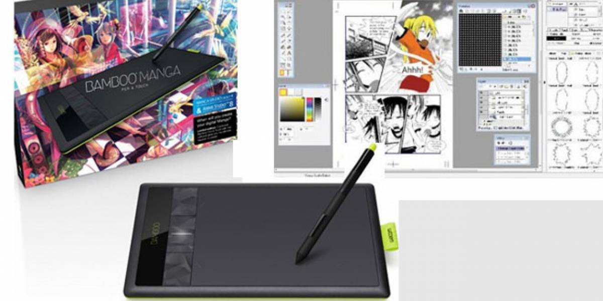 Bamboo Manga: La tableta gráfica para empezar a dibujar Manga llega a España