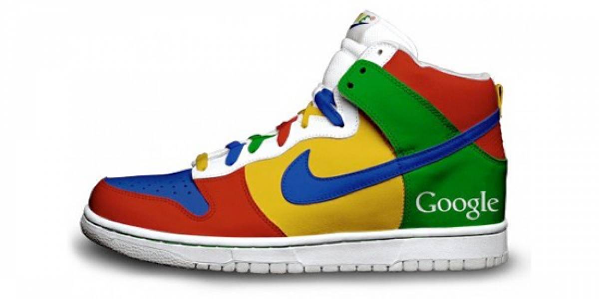 Zapatillas deportivas Nike a la Google, Twitter y Firefox