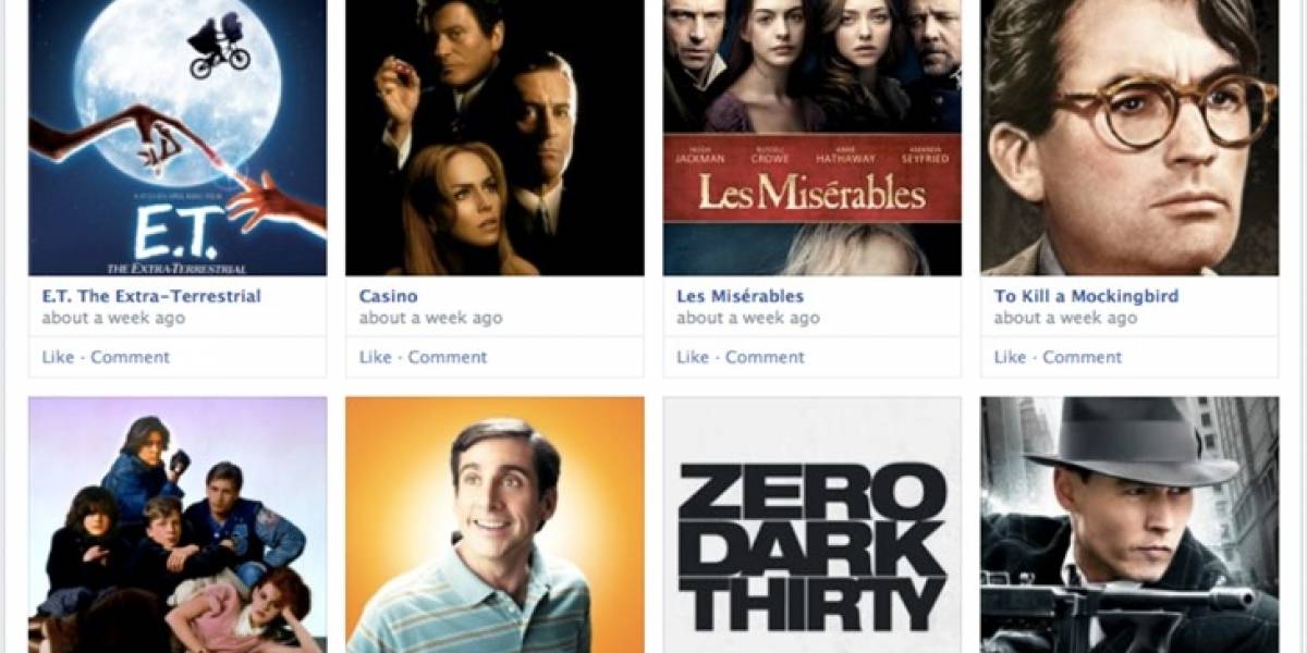 Facebook reordena el diseño del Timeline