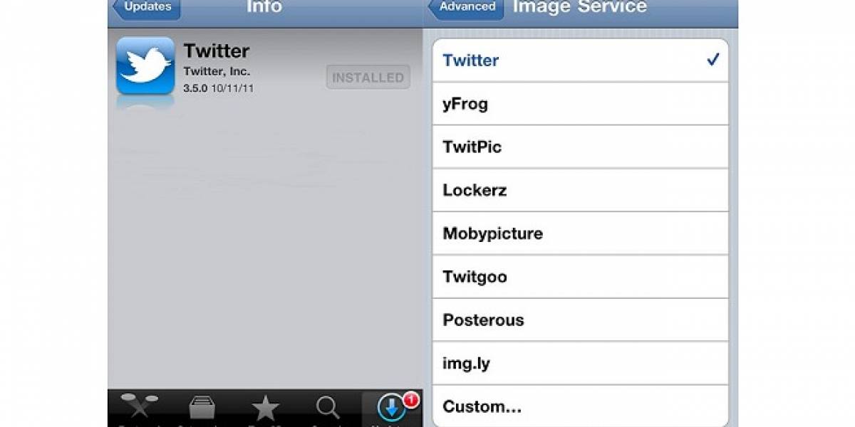 Twitter lanza una actualización para el SO de Apple a tiempo para el lanzamiento de iOS 5