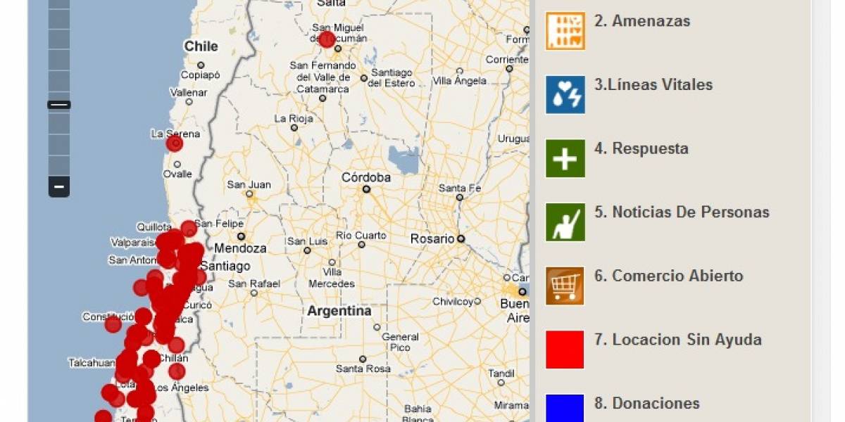 Ushahidi: Kenia ayuda a Chile usando internet