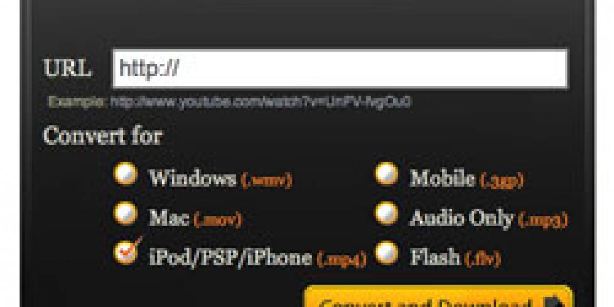 Descarga y convierte videos via Web con vConvert