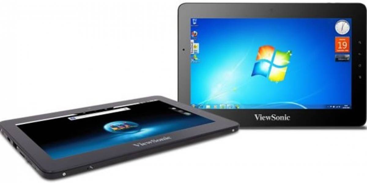 ViewSonic lanza ViewPad 10Pro, un tablet dual que corre Windows 7 y Android 2.3