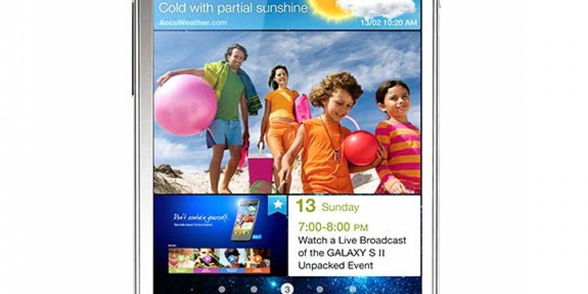 Samsung Galaxy S II blanco se lanza en agosto en Reino Unido