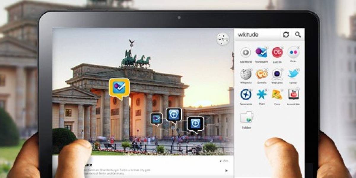 Wikitude llega a las tablets Honeycomb
