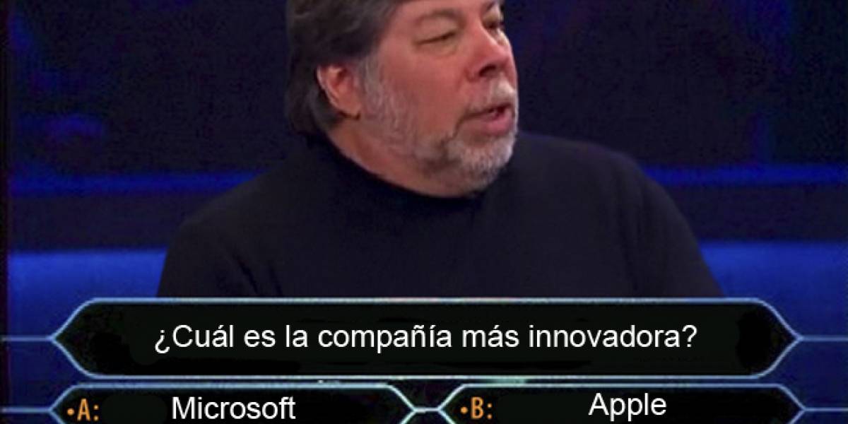 Según Steve Wozniak, Microsoft es más innovador que Apple (por ahora)