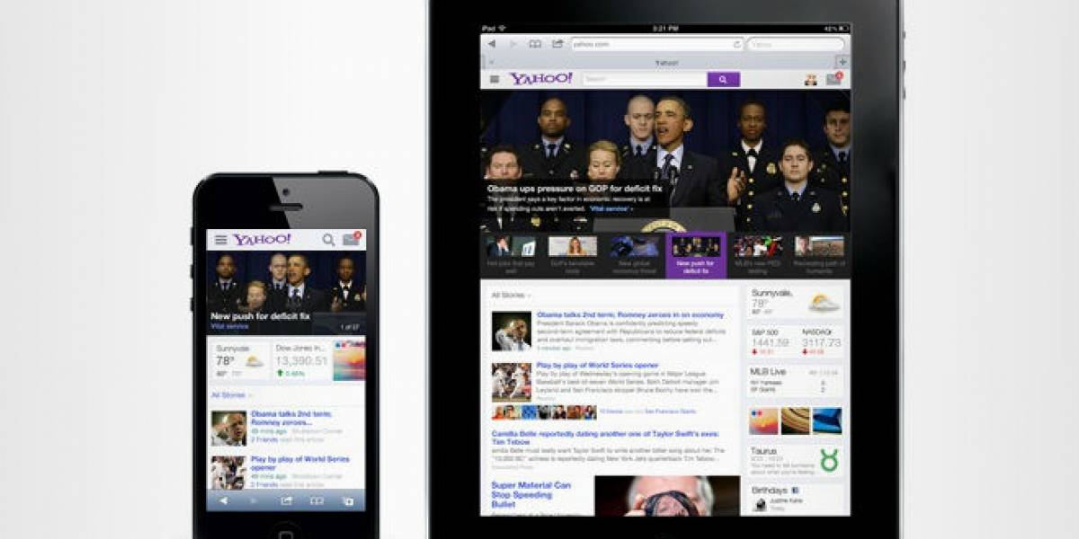 Yahoo intenta volver a ser importante con nueva página de inicio